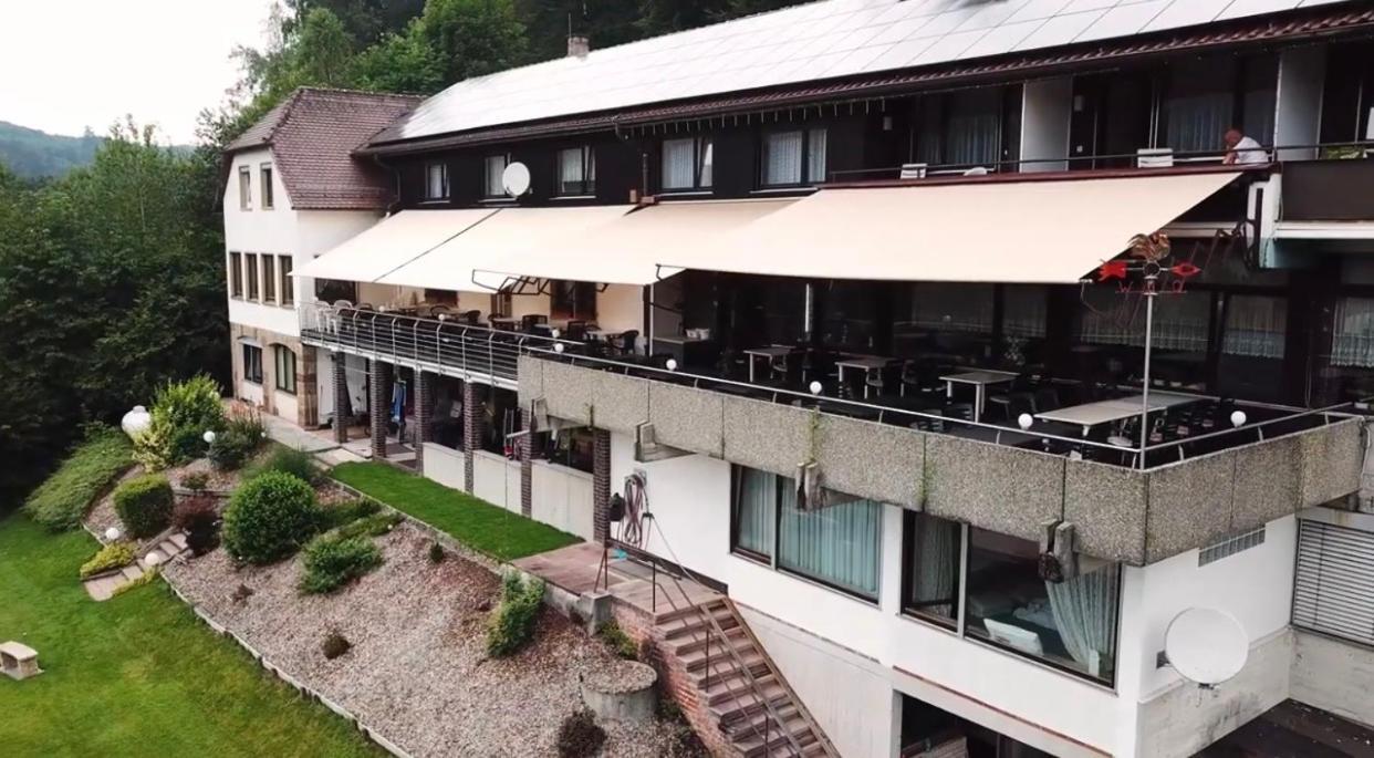 Hotel Cafe Waldeck Wuestenrot Exterior photo